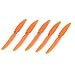 Price comparison product image 5pcs Brushless Motor Direct Drive 2-Blade 4mm Shaft 5X3 Prop Propellers Orange