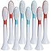 Produktbild Easy Painter Elektrische Zahnbürstenköpfe für Kinder, für Philips Sonicare ProResults (HX6011, HX6012, HX6013, HX6014, HX6018) P-HX-6044 Colorful-8pcs