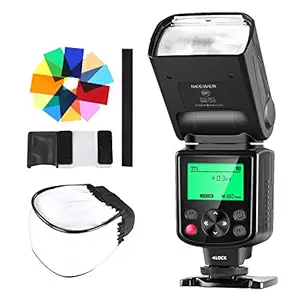 Neewer NW-670 TTL Speedlite Flash with Hard Diffuser,12 Color Filters for Canon 7D Mark II, 5D Mark II III, IV, 1300D,1200D,1100D,750D,700D and Other Canon DSLR Cameras