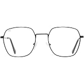 Olivewing Blue Light Blocker Relaxing Computer Glasses | Young Adult | Male Female Unisex | Geometric Full Frame