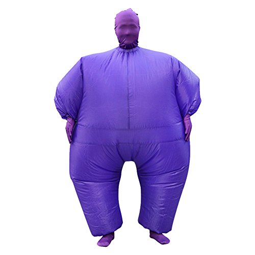 Para mayores de traje de Color Chub hinchable Blow Up de cuerpo entero para disfraz infantil de 5 colores incluye el mono