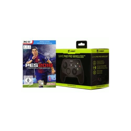 Preisvergleich Produktbild Joypad snakebyte Game Pad Pro wireless inkl. Pro Evolution Soccer 2018
