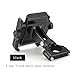 Produktbild Theo Mobile Navigation GPS Support - Verlängerung Pole, Fahrrad - Motorrad - Aluminiumlegierung poröse Position kann Rotary Verlängerungsstange. (Aluminium Legierung Handy Halterung Schwarz)
