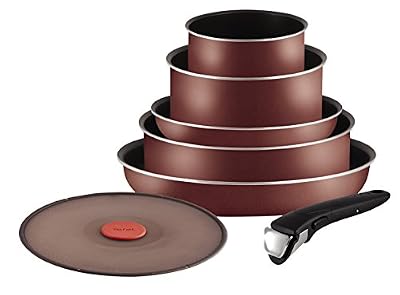 Tefal Set 7 pièces Ingenio Essential Rouge Velours L2099.LIVRAISON GRATUITE.