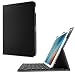 Produktbild iPad Pro 9.7 Zoll Keyboard Hülle Case, mit Apple Pencil Halter,Infiland Bluetooth Tastatur Slim Fit Kunstleder Stand Tasche mit Hochwertige Abnehmbar Drahtlos Bluetooth Tastatur für Apple iPad Pro 9.7 Zoll (2016 Modell)(deutsches Tastaturlayout, QWERTZ) (mit Auto Schlaf / Wach Funktion)(Schwarz)
