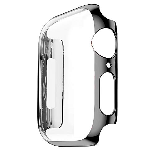 Preisvergleich Produktbild Skryo_ Uhren&Uhrenarmbänder Skryo Ultradünne PC Beschichtung Fälle Schutzhülle für Apple Watch 4 44mm (Schwarz)