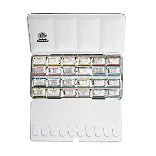 SCHMINCKE C/ METAL 24 GODETS ACUARELA HORADAM