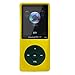 Price comparison product image Ocamo 1.8 Inch Screen Lossless HIFI MP3 Music Player FM Recording Pen Sports Walkman 8GB yellow