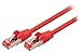 Produktbild Valueline vlcp85221r025 0.25 m Cat6 S/FTP (S-STP) rot Kabel Netzwerkkabel