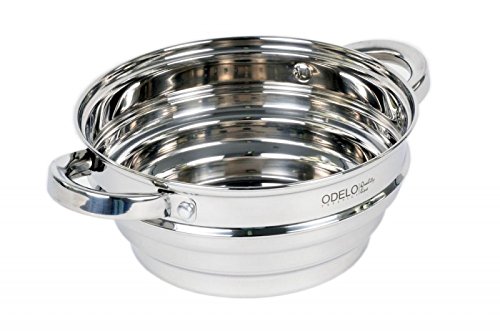 20cm Rostfrei Edelstahl Sieb Dampfer für Obst und Gemüse