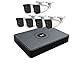 Produktbild hiwatch von HIKVISION 1080P IP Sicherheit Kamera System mit 8 CH Poe HD NVR und 6 x 2.1 Megapixel 1920 x 1080P Wetterfest CCTV Bullet Kamera, Power Over Ethernet Kit