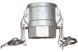 MULTITANKS Raccord camlock femelle - filetage femelle BSP en aluminium - Type D - Ø A: 1''____Ø B: 1''