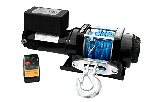 Elektrische ATV Seilwinde 4000 Lbs Funk Kustoffseil Dyneema - 7