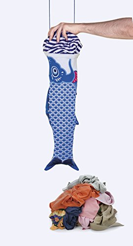 Doiy dykitlbbl- Koi-Nobori Reise Wäschesack blau - 3