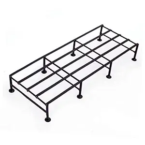 HS Retail Modern Indoor & Outdoor Iron Planter Stand/Flower Shelf Display Rack Holder for Garden/Balcony/Flower Pot Stand for Corner Display/Window Planter Stand (23.5