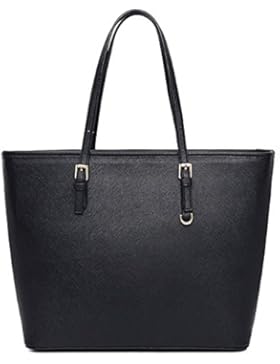 Rovanci Damen Handtaschen Frauen Handtaschen Elegant Taschen Handtaschen Shopper Schwarz Reissverschluss