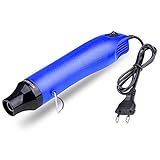 ETEPON Décapeur Thermique, Mini Pistolet à Air Chaud 300W (Bleu,ET021)