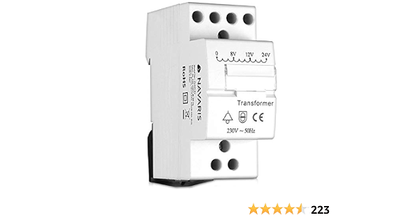 Transformateur Secteur 15VA - Entrée 230V/400V - Sortie 12V/24V - Neuf Sous Emballage