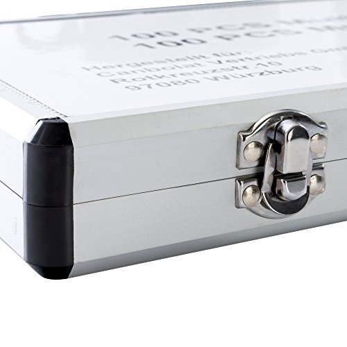 100-tlg Multifunktionswerkzeug Zubehör Set Multitool Zubehör Set im Aluminium Koffer - 4