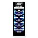 Tattify Blue Drip Nail Wraps - Frostbite (Set of 22)