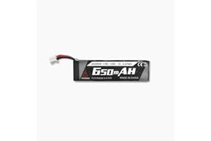 TINY HAWK EMAX 650mAh 1S Lipo Batería HV 3.8V 120C Battery con PH2.0 Conector para EMAX Tinyhawk FPV Racing Drone