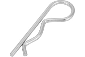 HILITAND Splint, 10 x Splint Clips Eisen B-Type Splint-Clips Federklemmen Haarnadel Verzinkte Haltestifte (4 x 75 mm)