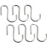 12 St&uuml;ck Metaltex Lonardo Haken, S-Haken (2 x 6er-Set)