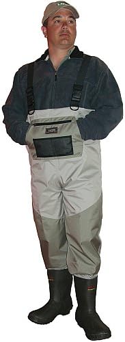 Caddis Men's 2 Tone Taupe Deluxe Breathable Boot Foot Wader