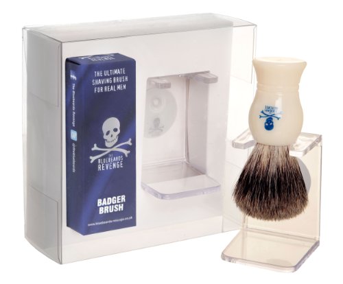The Bluebeards Revenge Badger Brush and Drip Stand