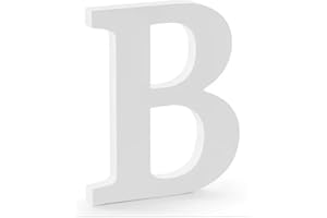 FIND IT, FIND THE BEST PRODUCTS FIND IT Letras de Madera mayúscula Decorativa 20cm (B)