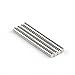 Produktbild OMO 100 Stück Magnet Magnete Neodym NdFeB N50 Zylinder 2 x 1 mm Durchmesser 2 mm Höhe 1 mm starken Fortissimo Beschichtung Nickel-Tür des Kühlschrank, Tafel, Mehrzweck-Handwerk, Basteln, Hobby, Büro