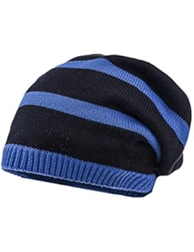 maximo Jungen Mütze Beanie Gestreift