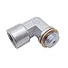 Produktbild M18X1.5 O2 Sauerstoffsensor Winkel Extender Spacer 90 Grad 02 Bung Erweiterung Für Decat Wasserstoff Einfache Installation