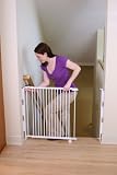 Regalo Erweiterbares Baby-Treppenschutzgitter aus Metall mit Montage-Kit (weiß) - 6
