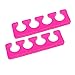 NAILFUN Pack of 2 Silicone Toe Separators - Pink