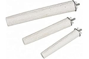 Nobby Mineral Stones Perchoir Minéral pour Oiseau Blanc 12,5 cm