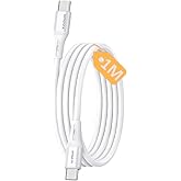 Type C-C Hızlı Şarj Kablosu, 60Watt PD Hızlı Şarj, 1Metre, iPhone 15/16/17 ve Andoid İ&ccedil;in, Beyaz/G&uuml;m&uuml;ş Metal, REMORAX Wahoo (