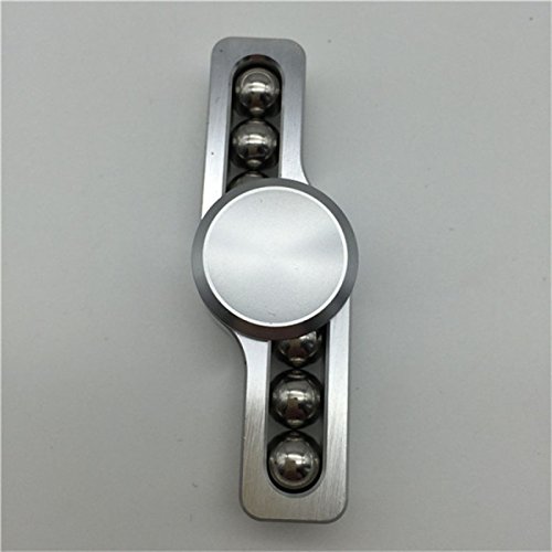 YIHANG @ Fidget Spinner Wings Fingertips Gyro Empty Window Ball Finger Interscrew Decompression Palm Toys,Silver YIHANG @ Fidget Spinner Wings Fingertips Gyro Empty Window Ball Finger Interscrew Decompression Palm Toys,Silver