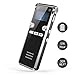 Produktbild Digitales Diktiergerät, Dr.meter 8GB Digitaler Voice Recorder, Aufnahmedistanz und MP3-Recorder, 30mAudio Aufnahmegerät mit Spracherkennung für Interviews Meetings, USB, Wiederaufladbar