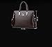 Produktbild YDYG Herren Tasche Handtasche, PU-Leder-Querschnitt Business Aktentasche, Geschäftsreise, Reisen, Arbeit Rucksack Handtasche schwarz, braun (Farbe : B)