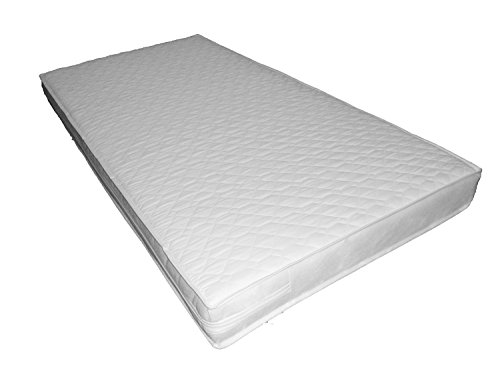 KATY® Luxury Microfibre Sprung Hypo Allergenic Cotbed Mattress -140 x 70 x 10cm