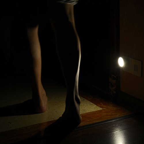 Emotionlite 2 Stück Plug in LED Nachtlicht mit Dämmerungssensor Kinder Nachtlicht Sehr gut für Kinderschlafzimmer Badezimmer Flur Treppenaufgang Korridor Schrank oder ein dunkles Zimmer Warmes weißes 2700 K Energiesparpaket - 5