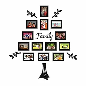 E Deals Set of 13 Collage Synthetic Framed with Acrylic Glass - self Installation