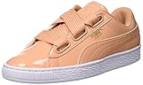 Material de la suela: Goma Puma Basket Heart Patent Wn\'s, Zapatillas para Mujer, Naranja (Dusty Coral), 40 EU