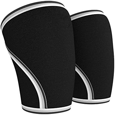 Beyong Pair of 7mm Neoprene Knee Sleeves Crossfit Knee Wraps
