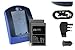 Price comparison product image 2 Batteries + Charger (USB/Main/Car) BLS-5 for Olympus E-450 / Stylus 1 / PEN E-PL1 PL2 PL5 PL6 / E-PM1 PM2
