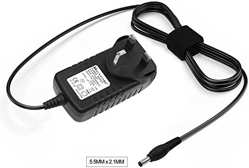 Mackertop DC 12V 2A 24W Power Supply Adaptor, AC 100-240V to DC 12V Transformers, Switching Power Supply for 12V 3528/5050 LED Strip Lights, 5.5mm X 2.1mm