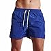 Produktbild Malloom® Herren Shorts Badehose Quick Dry Beach Surfing Laufen Schwimmen Watershort Herren Herren Shorts Home Pants Sleek Strand Shorts Slim Pants Shorts (L, blau)