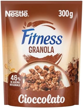 FITNESS Granola Cioccolato con Avena e Cereali Integrali 300g