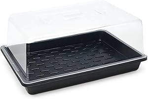 Weedness Serre Cultivo 39 x 59 x 21 cm - Cultivo Interior y Exterior Tomates Semillas Mini Cámara Esquejes Accesorios Balcón Invernadero Interior Jardín Plantas